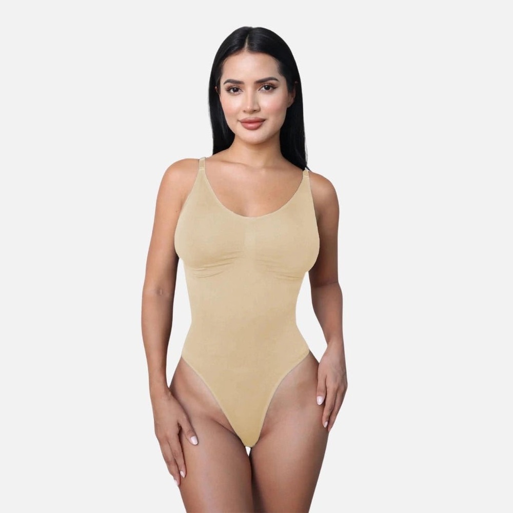 Luxmery Sculpting Shaping Bodysuit NWT XS/S nude/beige